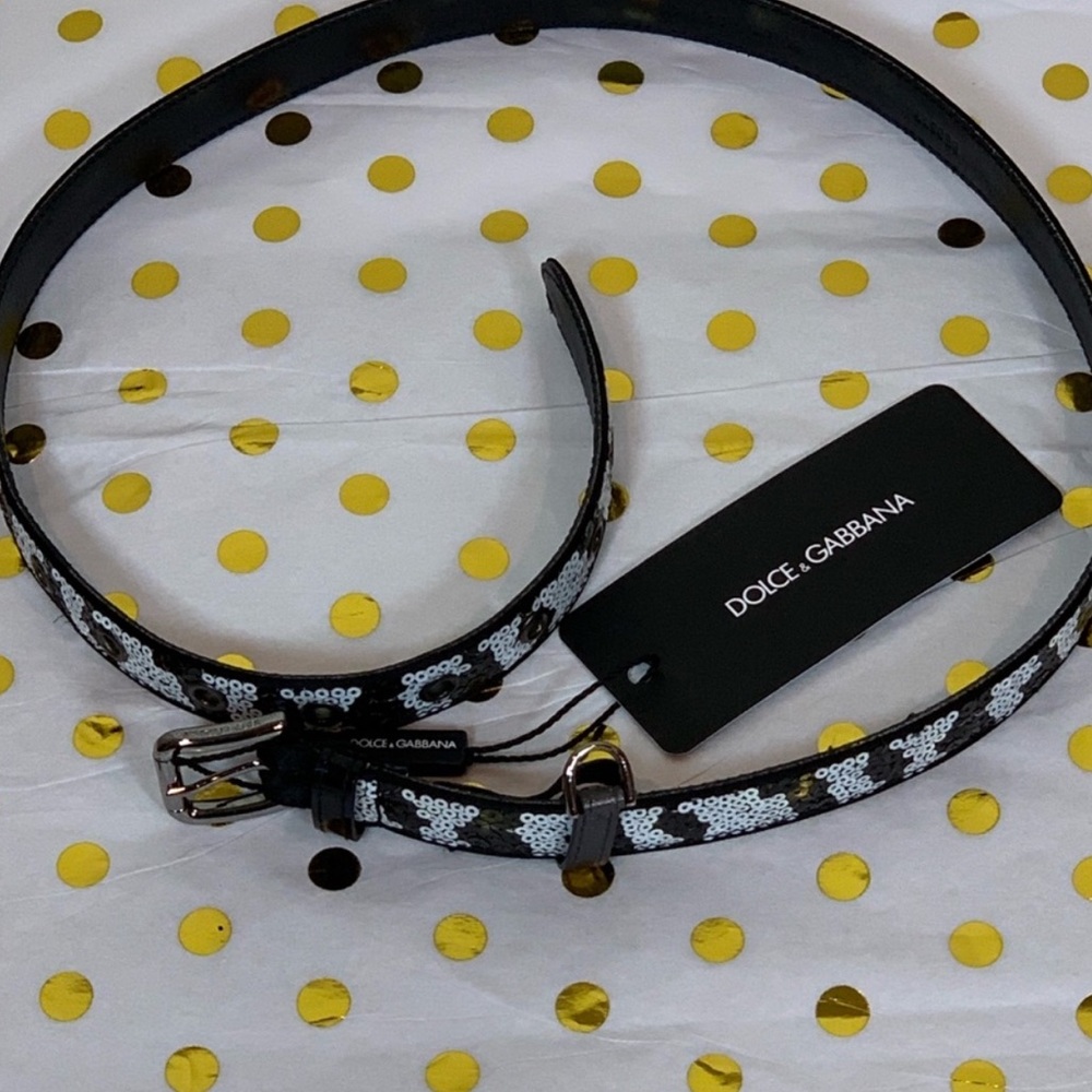Dolce & Gabbana Sequined Belt